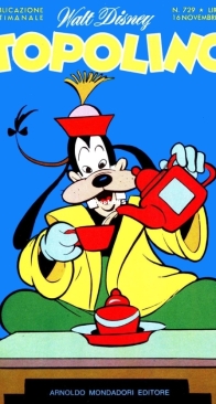 Topolino 0729 - Mondadori 1969 - Italian