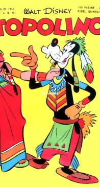 Topolino 0070 - Mondadori 1953 - Italian