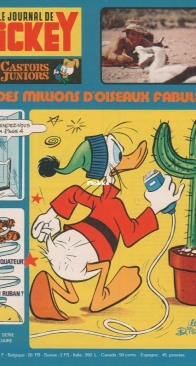 Le Journal de Mickey 1178 - Hachette 1975 - French