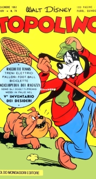 Topolino 0079 - Mondadori 1953 - Italian