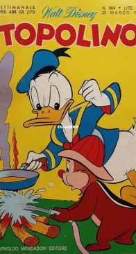 Topolino 0904 - Mondadori 1973 - Italian
