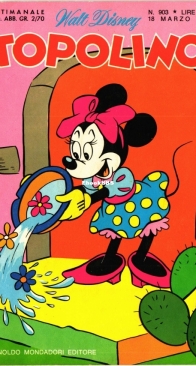 Topolino 0903 - Mondadori 1973 - Italian