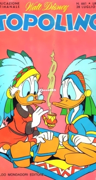 Topolino 0661 - Mondadori 1968 - Italian