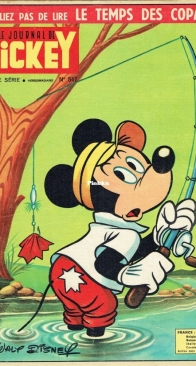Le Journal de Mickey 0547 - Hachette 1962 - French