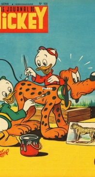 Le Journal de Mickey 0100 - Hachette 1954 - French
