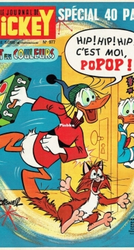 Le Journal de Mickey 0977 - Hachette 1971 - French