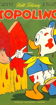 Topolino 0844 - Mondadori 1972 - Italian
