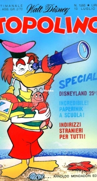 Topolino 1285 - Mondadori 1980 - Italian