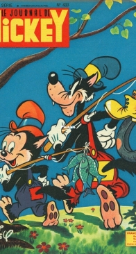 Le Journal de Mickey 0433 - Hachette 1960 - French