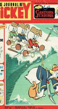 Le Journal de Mickey 1154 - Hachette 1974 - French