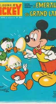 Le Journal de Mickey 1033 - Hachette 1972 - French