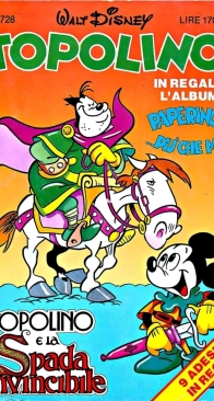Topolino 1728 - Mondadori 1989 - Italian