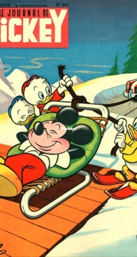 Le Journal de Mickey 0243 - Hachette 1957 - French