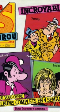 Le Journal de Spirou 2444 - Dupuis 1985 - French