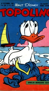 Topolino 0123 - Mondadori 1955 - Italian