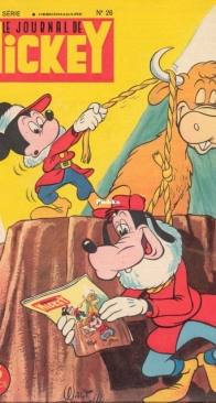 Le Journal de Mickey 0026 -  Hachette 1952 - French