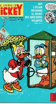 Le Journal de Mickey 0733 - Hachette 1966 - French