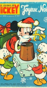 Le Journal de Mickey 1071 - Hachette 1972 - French
