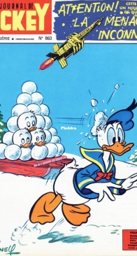 Le Journal de Mickey 0863 - Hachette 1968 - French