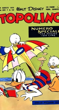 Topolino 0144 - Mondadori 1956 - Italian