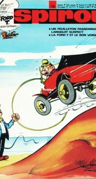 Le Journal de Spirou 1735 - Dupuis 1971 - French