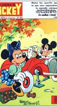 Le Journal de Mickey 0920 - Hachette 1970 - French