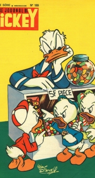Le Journal de Mickey 0189 - Hachette 1956 - French