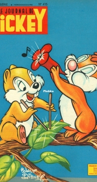 Le Journal de Mickey 0415 - Hachette 1960 - French