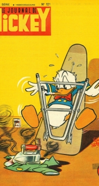 Le Journal de Mickey 0121 - Hachette 1954 - French