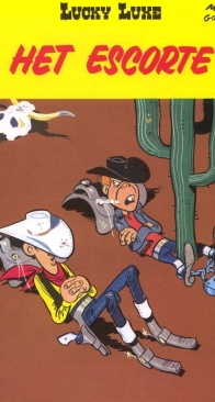 Lucky Luke 28 - Het Escorte - Dupuis - Dutch
