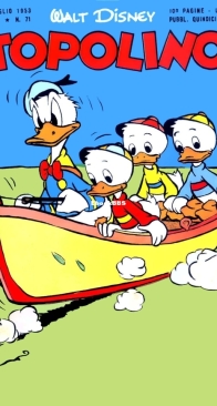 Topolino 0071 - Mondadori 1953 - Italian
