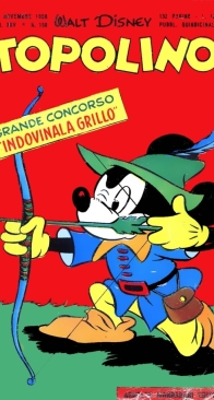 Topolino 0150 - Mondadori 1956 - Italian
