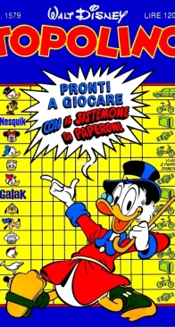 Topolino 1579 - Mondadori 1986 - Italian