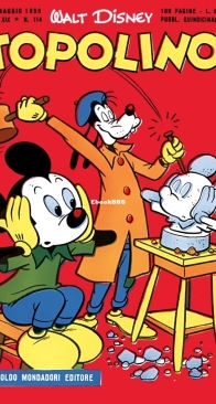 Topolino 0114 - Mondadori 1955 - Italian