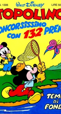Topolino 1306 - Mondadori 1980 - Italian