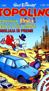 Topolino 1588 - Mondadori 1986 - Italian