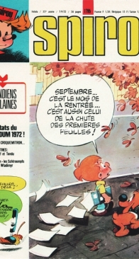 Le Journal de Spirou 1795 - Dupuis 1972 - French
