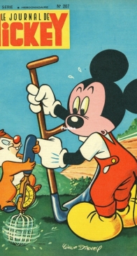 Le Journal de Mickey 0207 - Hachette 1956 - French