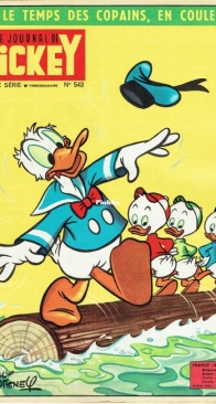 Le Journal de Mickey 0543 - Hachette 1962 - French