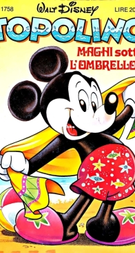 Topolino 1758 - Mondadori 1989 - Italian