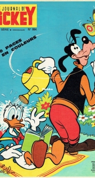 Le Journal de Mickey 0994 - Hachette 1971 - French