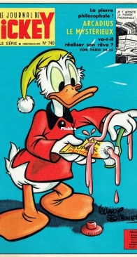 Le Journal de Mickey 0740 - Hachette 1966 - French
