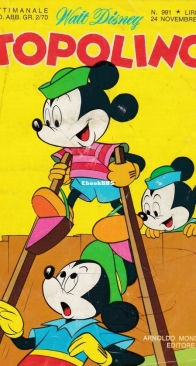Topolino 0991 - Mondadori 1974 - Italian