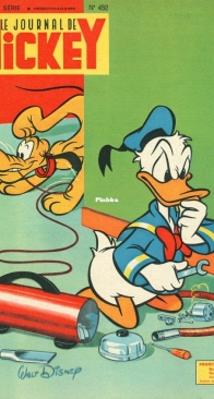 Le Journal de Mickey 0452 - Hachette 1961 - French
