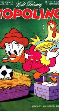 Topolino 1194 - Mondadori 1978 - Italian