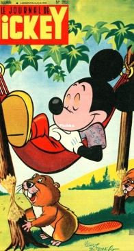 Le Journal de Mickey 0262 - Hachette 1957 - French