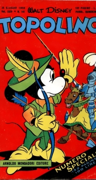 Topolino 0141 - Mondadori 1956 - Italian
