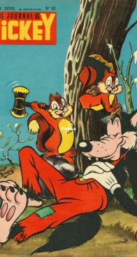 Le Journal de Mickey 0092 - Hachette 1954 - French