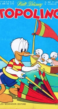 Topolino 0867 - Mondadori 1972 - Italian
