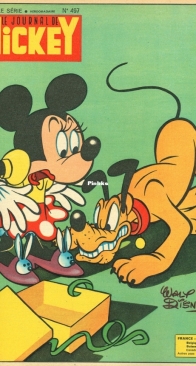 Le Journal de Mickey 0497 - Hachette 1961 - French